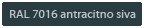 RAL 7016 antracitno siva