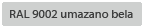 RAL 9002 umazano bela
